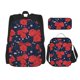 thumbnail image 1 of Balery Rose Flower Mochila Escolar 3 en 1 para Niños - Mochila Resistente con Lonchera Térmica y Estuche - Mochila Escolar para Niños y Niñas, 1 of 7