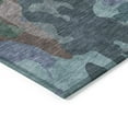thumbnail image 6 of Dalyn Rugs Machine Washable Indoor/Outdoor Chantille ACN2161 Teal 8' x 8' Round Rug, 6 of 7