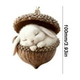 thumbnail image 3 of Adornos navideños Chopper de 10 cm con diseño de animales del bosque, para árbol de Navidad, regalo navideño, decoración colgante, decoración de jardín, decoración navideña y de Halloween., 3 of 8
