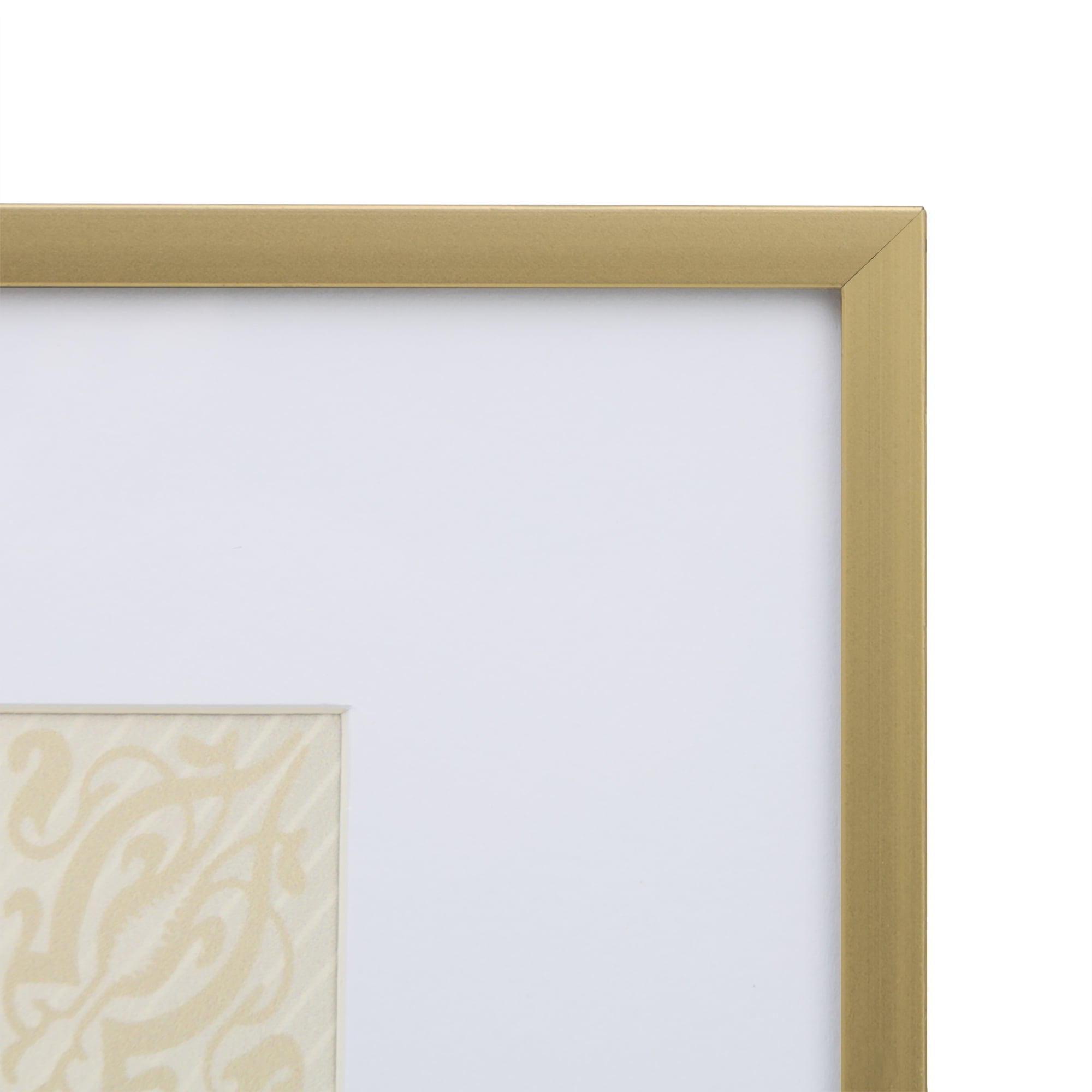 Better Homes & Gardens – 8.5x11 Picture Frame – Gold Document Frame Wall Photo Frame