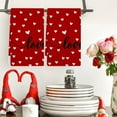 thumbnail image 6 of Valentine's Day Themed Dish Towels, Set of 1 Super Soft 23.6x15.8 Inch Kitchen Towels for Drying Dishes, Absorbent Tea Towels for Cooking & Baking, Festive Holiday Kitchen Decor, 6 of 6