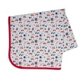 thumbnail image 5 of BapronBaby Be Brave Firefighter Splash Mat - Waterproof Catch-All for Floor, Table, or High Chairs - Machine Washable - 45" x 45, 5 of 6
