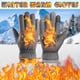 thumbnail image 1 of Guantes de invierno para montar a caballo al aire libre con pantalla táctil | Guantes deportivos cálidos y resistentes al viento con palma antideslizante | Forro polar suave con aislamiento térmico, 1 of 5