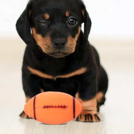 OULII 5Pcs Dog Biting Toy Created from Durable Rubber Ideal for Chewing and Fetching