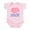 Petal Pink, variant on CafePress - My Aunt Loves Me Because... Infant Bodysuit - Baby Light Bodysuit, Size Newborn - 24 Months