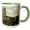 Green/White, variant on 3drose, Old Photo of Westminster Abbey- London- England, 11oz Mug