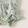 thumbnail image 4 of Paguaki Baby Girl Outfits Daisy Print Short Sleeve Top And Shorts 2-Piece Summer Set, 4 of 5