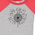 thumbnail image 4 of Inktastic Music Dandelion Musical Boys or Girls Baby Bodysuit, 4 of 5