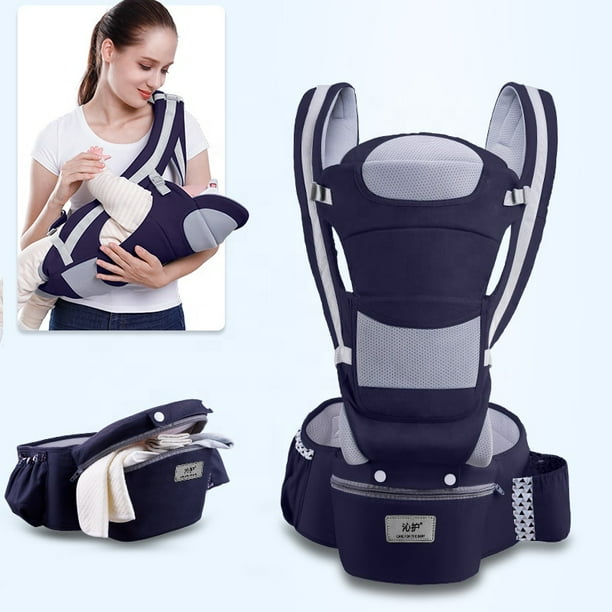 Canguro Cangurera ergonomica porta bebes 15 posiciones ecobaby original ecobaby original 2023 Walmart en linea