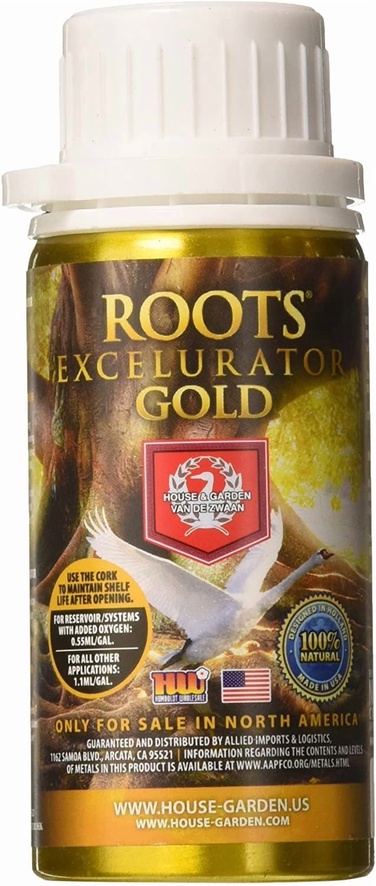 House & Garden HGC749608 Roots Excelurator Gold Hydroponic Cloning Solution, 100 mL
