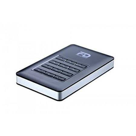 Fantom Drives DataShield 1TB SSD 256-bit AES Hardware Encrypted Portable USB 3.0 Solid State
