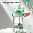thumbnail image 3 of Bc Babycare T-REX Shooting Game Cup with Strap, 16.91oz, 3 Years+ Kids/Toddler, Funny Toys, Green, 3 of 7