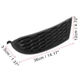 thumbnail image 3 of Unique Bargains Car Front Bumper Fog Light Grille Lamp Cover 68079853AB for Dodge Journey, 3 of 7