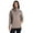 Clay, variant on RBX Active Women's Blended Cotton Fleece Cowl Neck Tunic Sweatshirt
