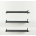 thumbnail image 3 of BrandtWorks Modern Industrial Wall Shelf - Set of 3, 3 of 5