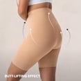thumbnail image 4 of Wrongduck Women Tummy Control Shaper Shorts High Waisted Seamless Body Shaping Underwear Lightweight Compression Shapewear, 4 of 12