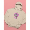 thumbnail image 3 of Hypnotic Toon Style Tv Hoodie Women -Image by Shutterstock, Female 3X-Large, 3 of 4