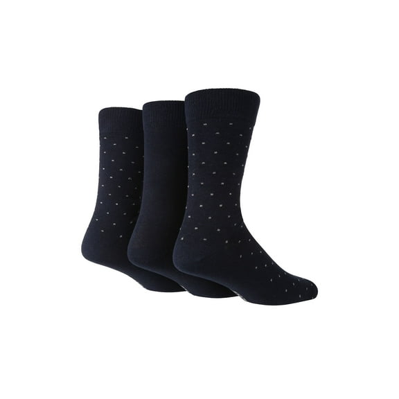Men's Pin Dot Jacquard Crew Sock