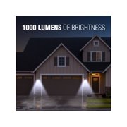 Wagan 1000 Lumen Solar Powered Rechargeable LED Wall Light