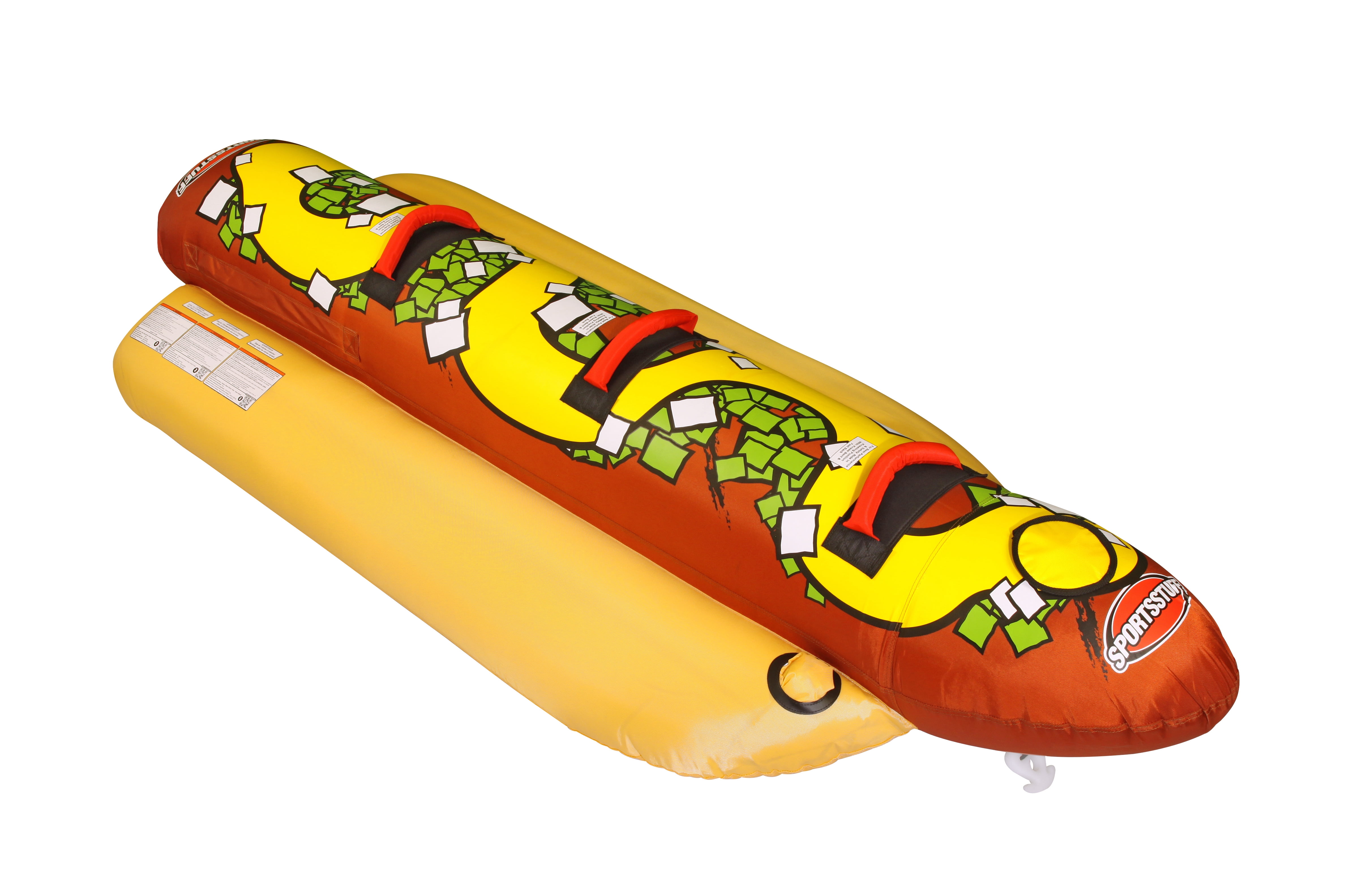 AIRHEAD HD-3 3 Person Hot Dog Inflatable Towable for sale online 