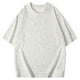 thumbnail image 1 of Blusas y camisas de manga corta con cuello redondo para hombre, blusas/camisetas casuales de verano a la moda de color liso con cuello redondo para hombre., 1 of 5