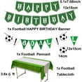 thumbnail image 3 of Football Party Supplies Birthday Party DIY Cake Topper by Finypa (75 Count), 3 of 5