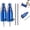 2 Set, variant on 3-in-1 Pipe & Valve Extractor, Tool Removes Rusted Damaged Faucet Bolts Angle Valves 1/2",3/4",1"