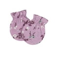 Gerber Baby Girl No Scratch Mittens & Caps Set, 8Piece (Newborn 0/3M