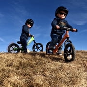 Strider 12 Sport Bike, Orange - No Pedal Balance Bicycle for Kids 1 to 4 Years - Includes Safety Pad, Padded Seat, Mini Grips, Flat-Free Tires -Easy Assembly, Tool-Free Adjustments
