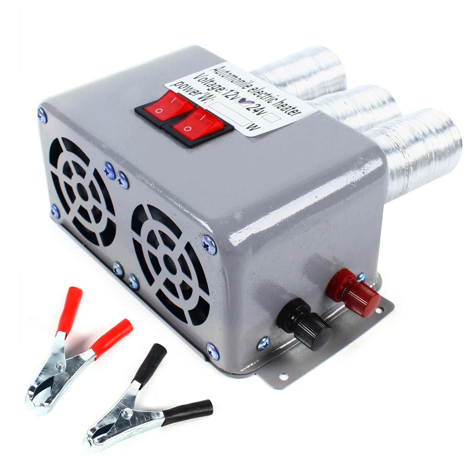 Miumaeov Car Heater Car Portable Ceramic Heater 3 Holes Electric DC 12V Car  Heater Heating Fan Windshield Defroster Demister 1KW - Walmart.com