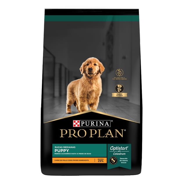 Alimento Seco para Perro Purina Puppy Razas Medianas Optistart Pollo 17.5 kg