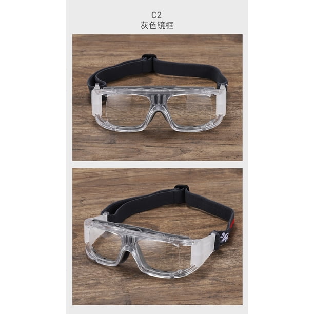 Gafas de baloncesto para miopía, gafas deportivas, gafas de fútbol, gafas anticolisión, gafas extraíbles sin marco de Pilar, gafas de ciclismo qiuyongming unisex