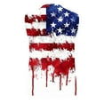 thumbnail image 3 of cocolona 4th of July Patriotic Shirts for Men - Summer Button V Neck Tank Tops Independence Day America Flag T-shirts S-3XL, 3 of 5