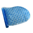 thumbnail image 2 of Dependable Industries Inc. Essentials Bathroom Tub & Bath Mat Bathmat Premium Vinyl Dotted Bubble Cushion Spa Quality Anti-Slip 15" x 27" Blue, 2 of 6