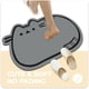 thumbnail image 3 of Alfombrilla antideslizante para baño con dibujos de gatos, puerta de baño para el hogar, alfombrilla absorbente para pies, alfombrilla para barro de diatomeas fácil de secar, 3 of 5