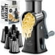 thumbnail image 1 of Rallador rotativo de queso Zulay Kitchen, triturador de queso de 5 cuchillas, 1 of 9