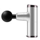 thumbnail image 1 of Mini dispositivo de masaje de mano recargable de mano Cuerpo de músculo eléctrico relajación ajustable 4 cabezas Masajeador de tejido profundo Plata Methold  CE009720-08B, 1 of 6