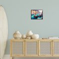 thumbnail image 4 of Stupell Industries Contemporary Capri Boat Marina View Black Framed Giclee Art, 14 x 11, by Amelia Noyes, 4 of 8