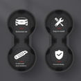thumbnail image 3 of Console Cup Holder Insert For Tesla Model 3 Y 2017-2024 Accessories Center Consoles Cup Holder Applicable To Bottles And Cups, 3 of 9