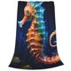 thumbnail image 2 of Fotbe Yellow Fish Seahorse Manta de Franela Acolchonada con Estampado, Súper Suave y Esponjosa, Extra Grande para Sofá, Cama, Uso Todo el Año-60"x50", 2 of 7