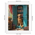 thumbnail image 2 of Paint By Numbers Kit for Adults Beginner - Golden Retriever Reading Nook DIY Canvas Painting Kits for Adults, Frameless Paint By Number for Adults for Home Wall Decor 16x20 Inch, 2 of 7