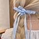 thumbnail image 4 of 2 pares de pinzas para el pelo con lazo para mujer, cintas para el pelo con lazo largo, pasador con broche, accesorios para el pelo, regalo para adolescentes, 4 of 6