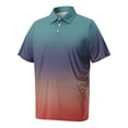thumbnail image 5 of Sewkxo Men's Big and Tall Polo Shirts UPF 50+ Casual Work Quick Dry Short Sleeve Collared Golf Shirt（XL-8XL）,Pink 6XL, 5 of 7