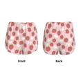 thumbnail image 5 of Haiem Floral Strawberr Women's 2 in 1 Running Shorts - Lightweight Athletic Workout Gym Yoga Breathable Sports Shorts Liner with Phone Pockets-Large, 5 of 9