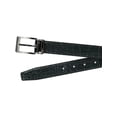 thumbnail image 2 of CTM Leather Croc Print Dress Belt with Clamp On Buckle, 2 of 5