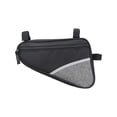 thumbnail image 4 of Bolsa para cuadro de bicicleta, bolsa impermeable para bicicleta, triangular, conecta el tubo del cuadro. Gris, 4 of 9