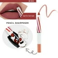 Set Velvety Waterproof Pencil Lasting Long The Gloss Lip Stain Q Tip Makeup Forever Lip Male up