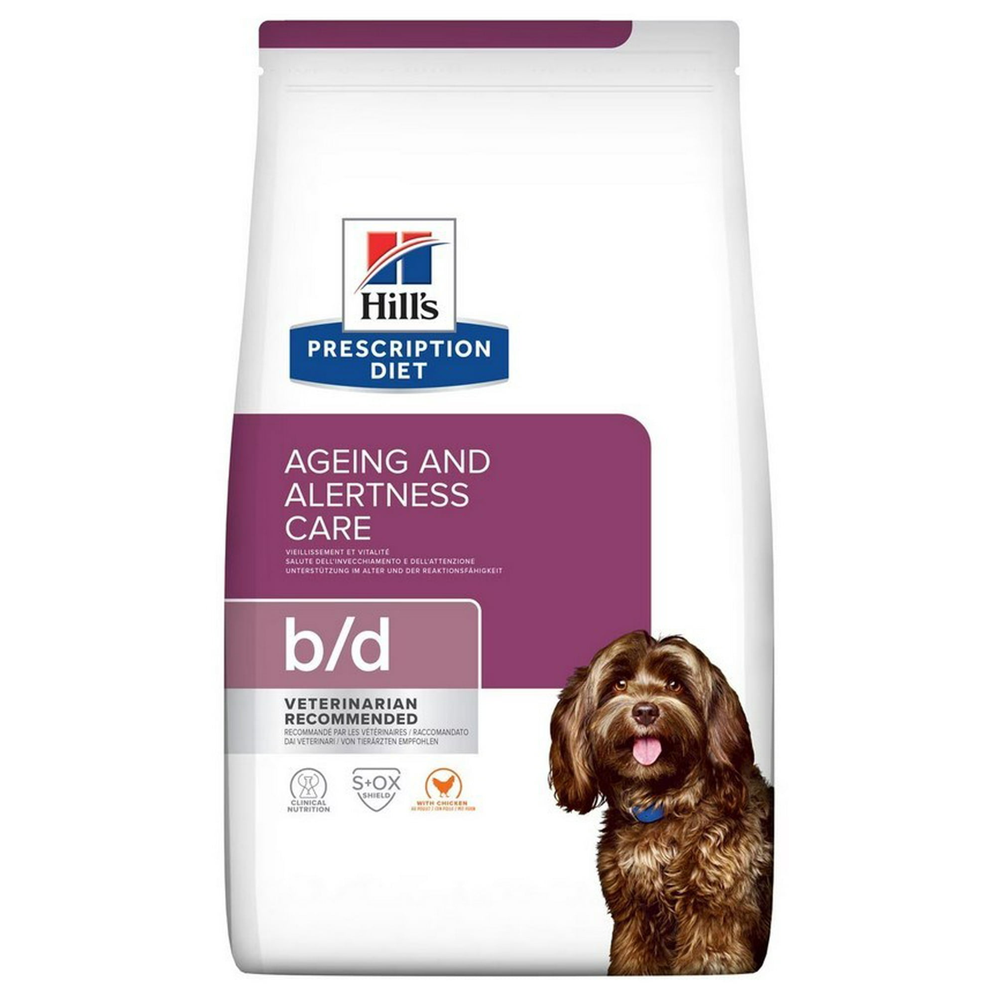 Hill s HILL S PD B D Brain Aging Care Chicken dry dog food 12kg Walmart