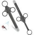 thumbnail image 1 of Lube Applicator Syringes, Lubricant Tube Shooter With Smooth Rounded Cap For Men, Women & Couples, Reusable, Easy Use & Clean [10ml Scales][gray & Gra, 1 of 1