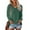 Z003-Green, variant on Women's Long Sleeve Tunic Tops V Neck Fall Fashion Solid Basic Tee Shirts 2025 Casual Lightweight Business Work Blouses